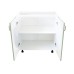 Corp inferior 80 cu 2 usi Zebra MDF verde dreptunghi